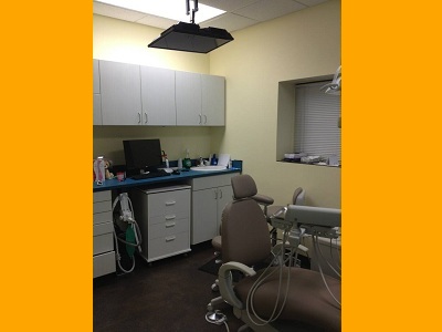 All treatment rooms have overhead TV's and Nitrous Oxide